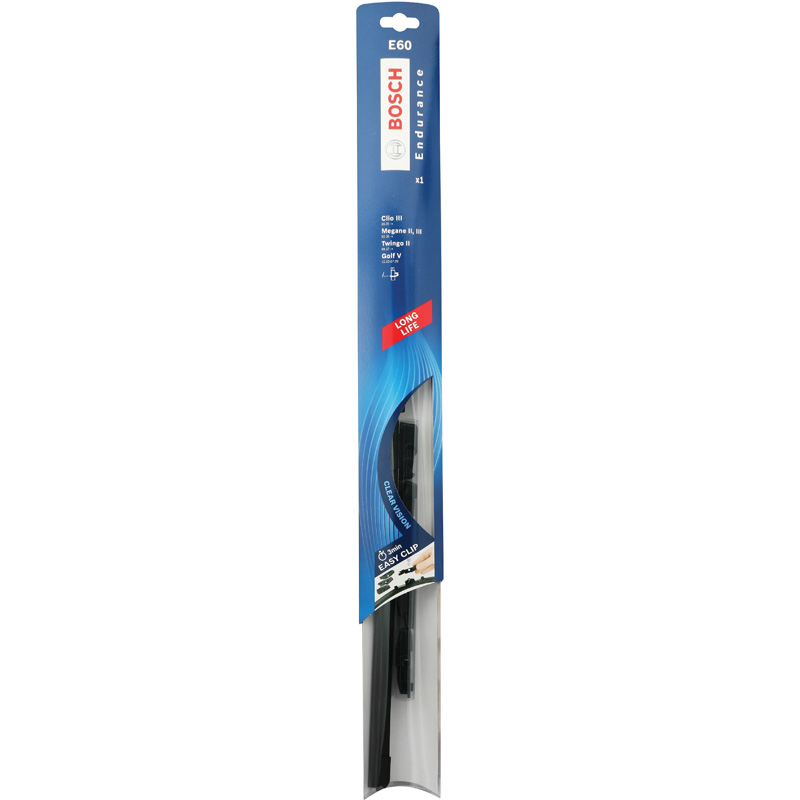 Bosch 'Flat-Blade' Ruitenwisblad Endurance E60/600mm, 1 stuk