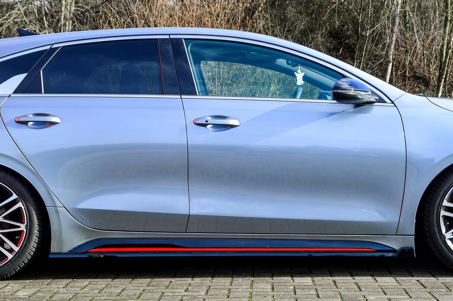 Zijskirts met vleugel voorzijde Kia Proceed GT + GT-Line 18-