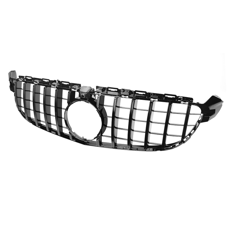 Grill Mercedes W205 C63 AMG 13-18 Zwart Camera GT Look