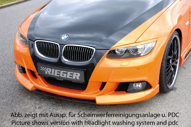 Voorbumper BMW E92 Coupe met pdc Rieger