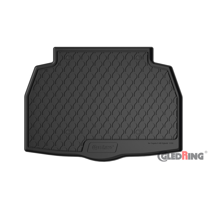 Rubbasol (Rubber) Trunk mat  Toyota C-HR 2016- incl. Hybrid (Lower floor)