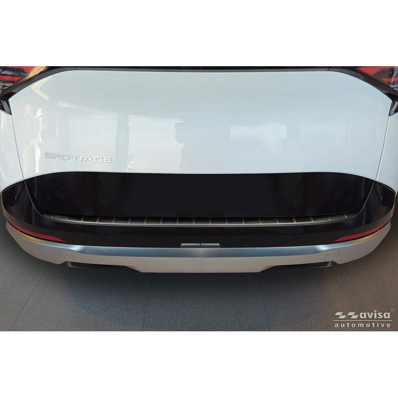 Avisa RVS Achterbumperprotector  KIA Sportage V (NQ5) Facelift 2025- - Zwart