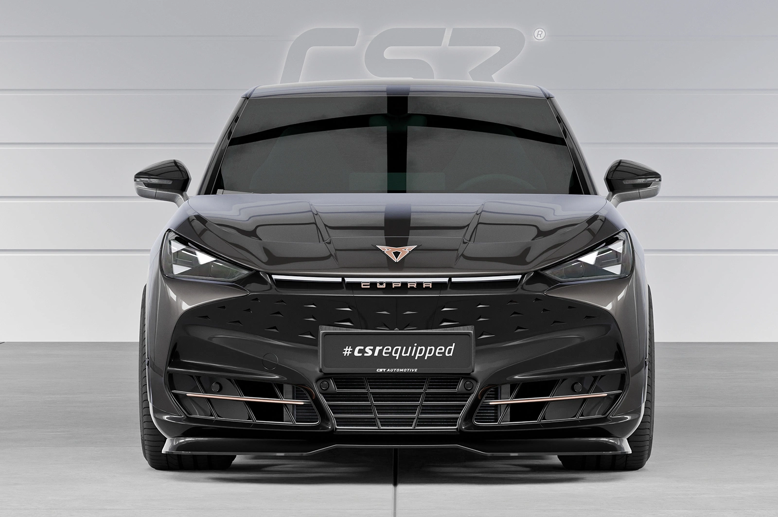 Voorspoiler Cupra Tavascan Glans Zwart – 2023–