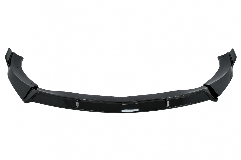 Voorspoiler Mercedes CLA C117 16-18 Glans Zwart