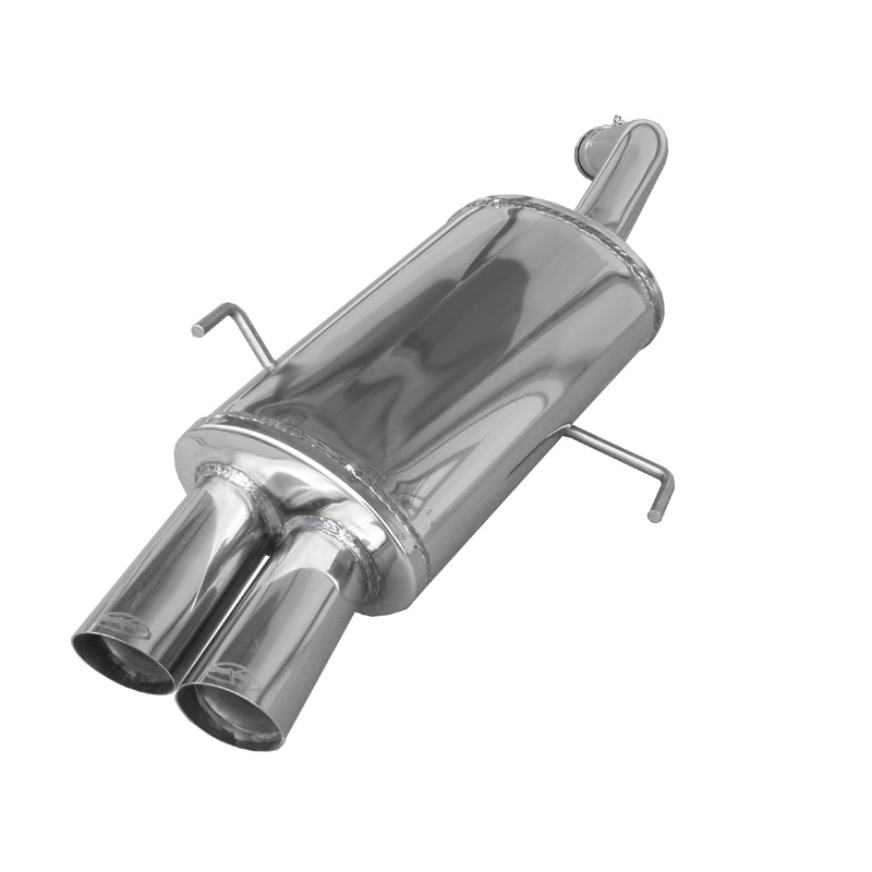 100% Inox Sport Exhaust  Alfa Romeo 156 2.5 V6 1997- 2x80mm Racing