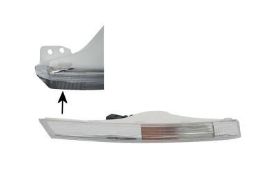 knipperlicht, wit, links, 2007-VW Passat, 2005-2010