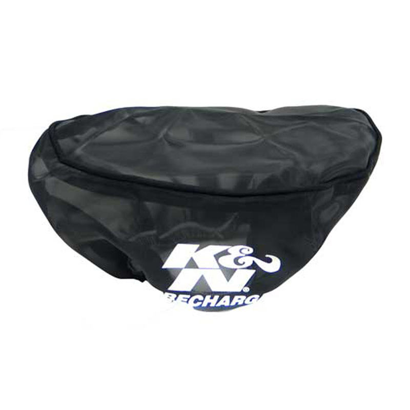 K&N Precharger Filterhoes voor RU-0980, 178 x 76mm - Zwart (RU-0980PK)