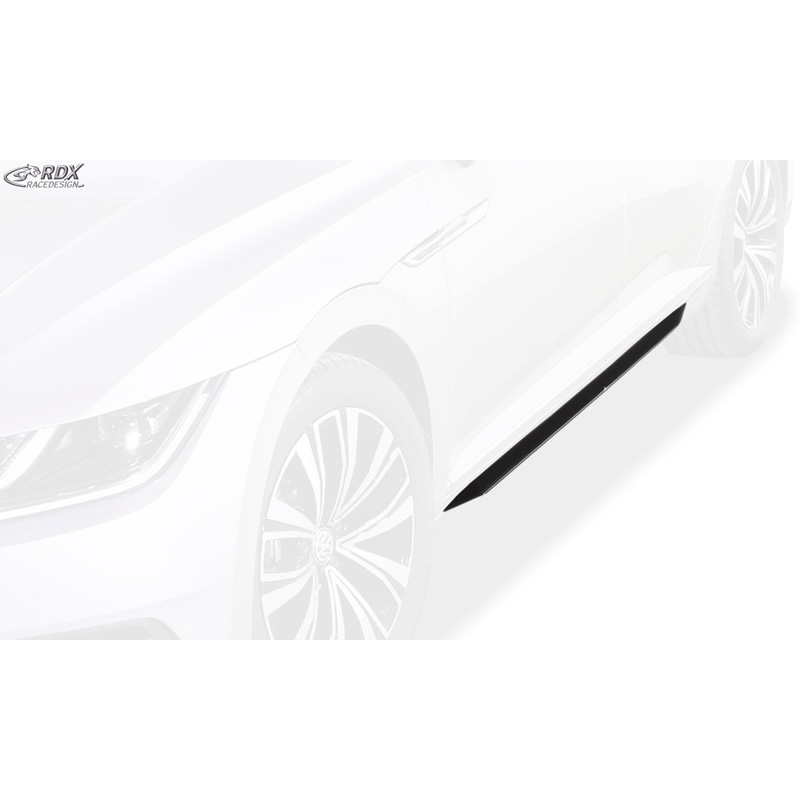 Side skirts 'Slim'  Volkswagen Arteon 2017- incl. Shooting Brake 2020- (ABS glossy black)