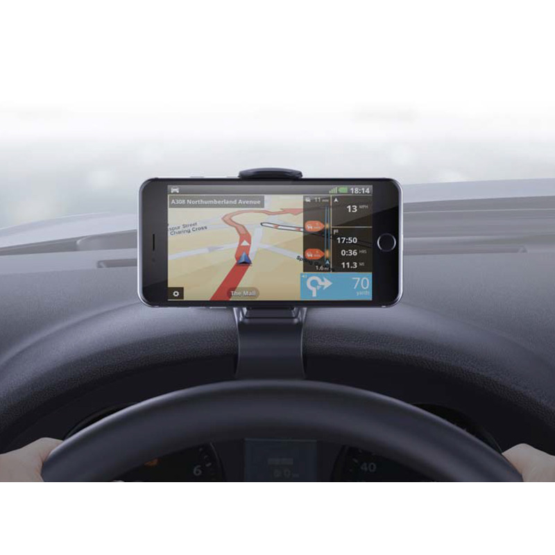 Universal Promata Smartphone/Telephone/PDA/iPod Holder 'Clip' - Carbon-Look - Patented