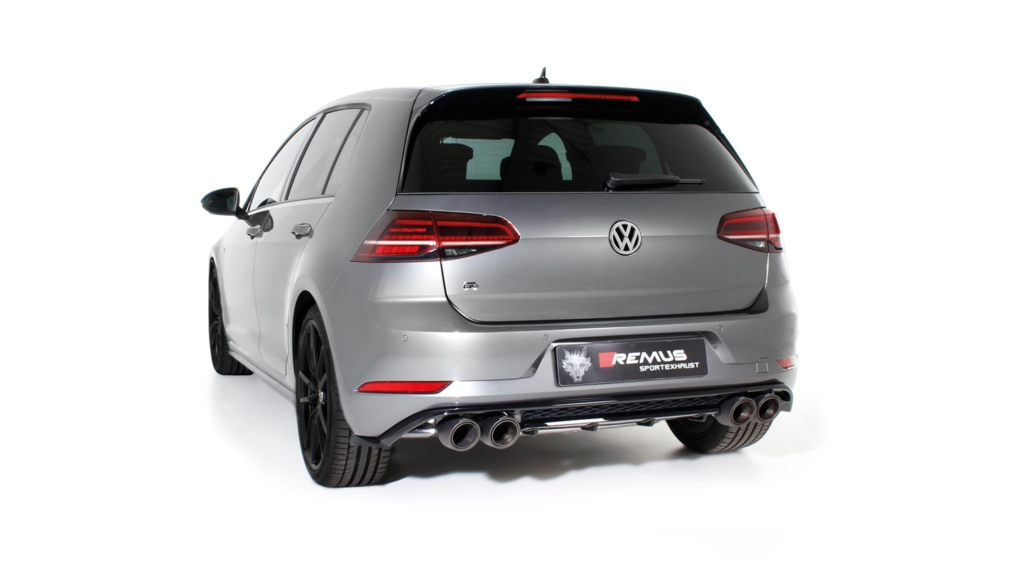 Remus Einddemper Golf VII 2.0 TSi hatchback facelift LINKS/RECHT