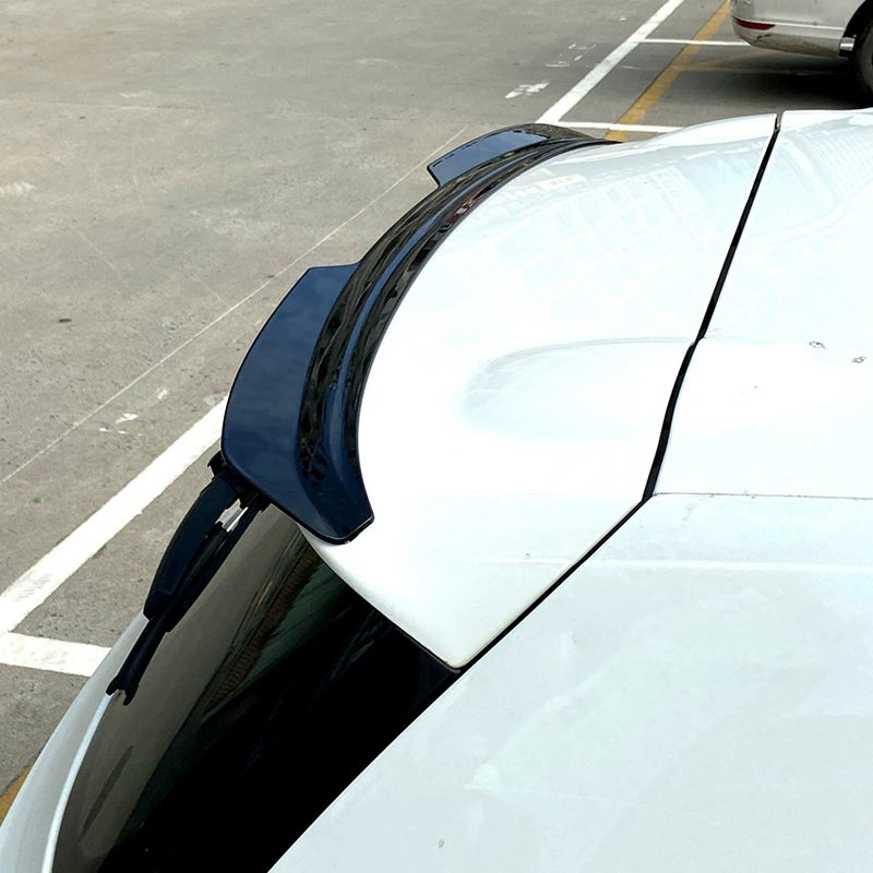 Roof spoiler (Spoiler Cap)  Volkswagen Scirocco FL 2014-2017 (ABS Glossy Black)