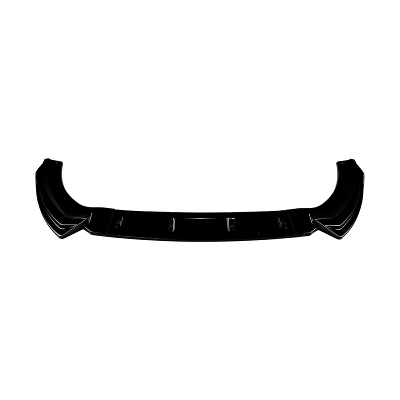 Front spoiler lip  Mercedes V-Class (W447) SE 2019-2023 (Glossy Black ABS)