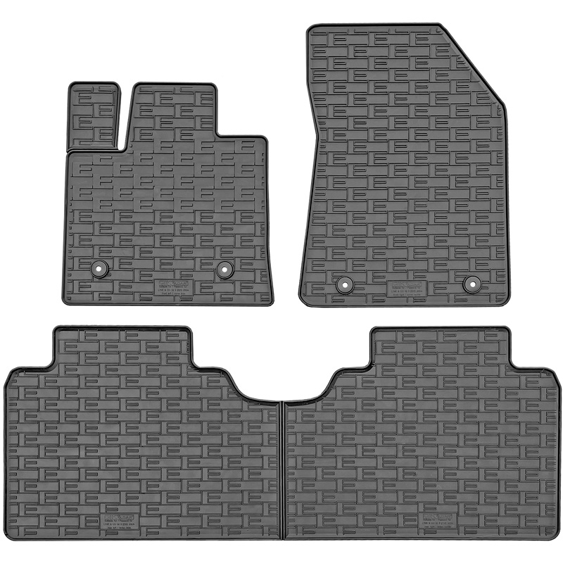CIKCAR Rubber matten  Lynk & Co 02 2024- (3-delig + montagesysteem)