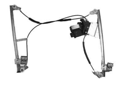 raammechanisme, 3 drs, incl motor, links VW Polo, 1999-2001