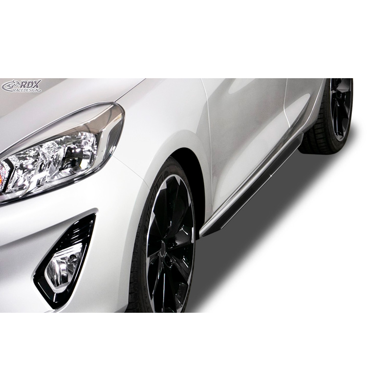 Side skirts 'Slim'  Ford Fiësta VIII (JHH) 2017- (ABS glossy black)