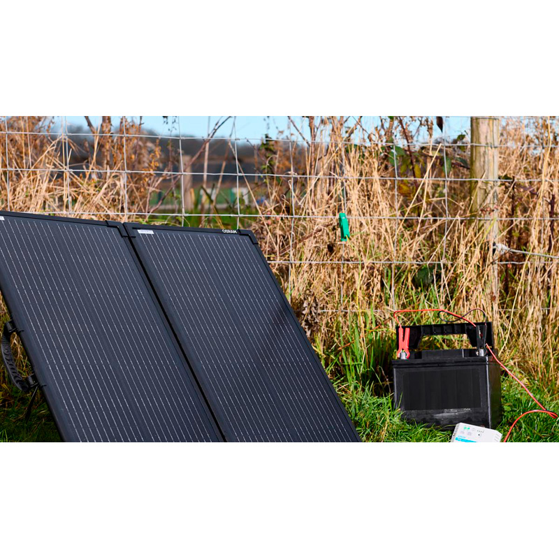 Osram BATTERYcharge SOLAR 100W - incl. 12V/10A charge controller - Solar Panel