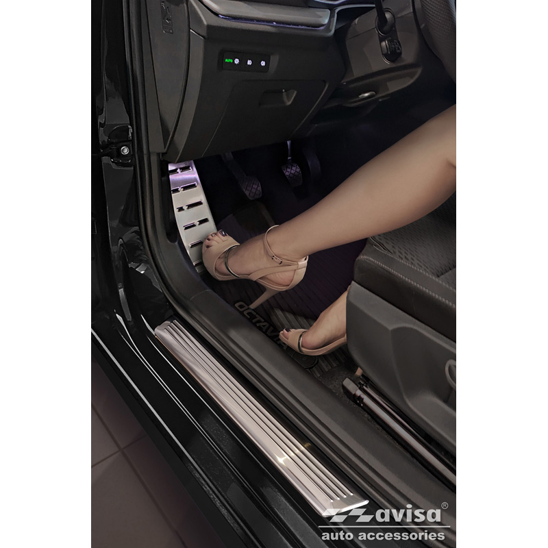 Steel Foot rest  Skoda Octavia (NX_) (Liftback & Combi) 2020-2024 & FL 2024-