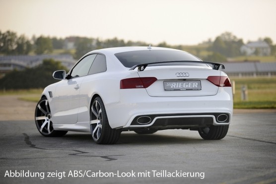 Achterbumper Diffusor Audi A5 B8/B81 S-line Rieger 11-