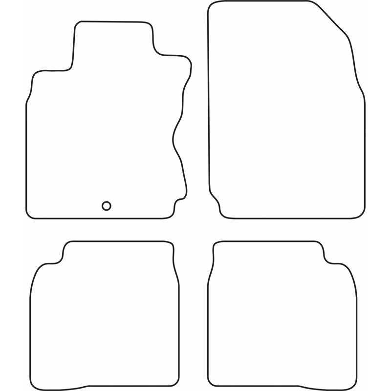 Automatten  Nissan Note 2006-2013