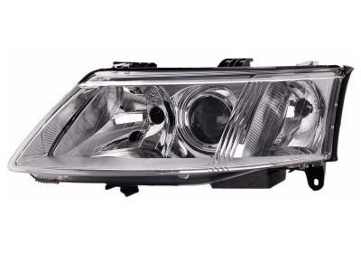 koplamp, H1+H7, elektr verstelb, incl stelmotortje, rechts Saab