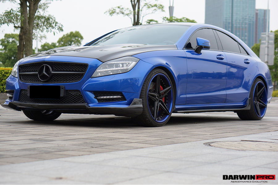 Mercedes Benz CLS Class W218 DP Style Carbon Zijskirts 2011-2017