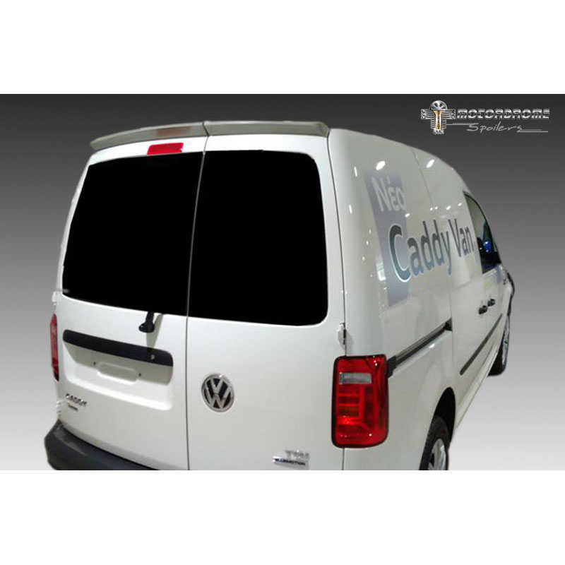 Roof spoiler  Volkswagen Caddy 2004-2015 & 2015-2020 (with 2 rear doors) (PU)