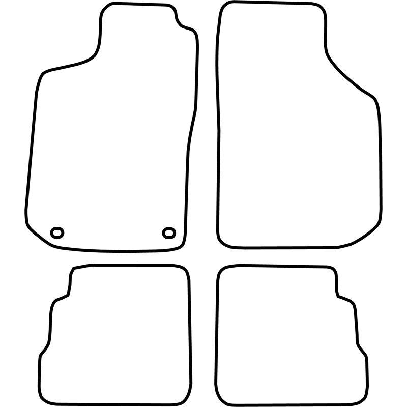 Automatten  Saab 900 1993-1998