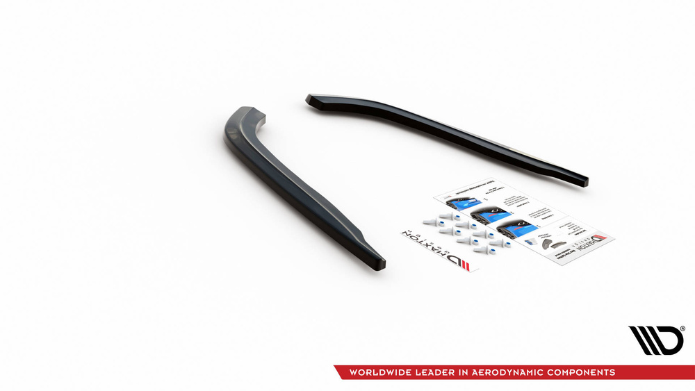 Zij-Diffuser BMW 5-Serie G30 Maxton Glans Zwart
