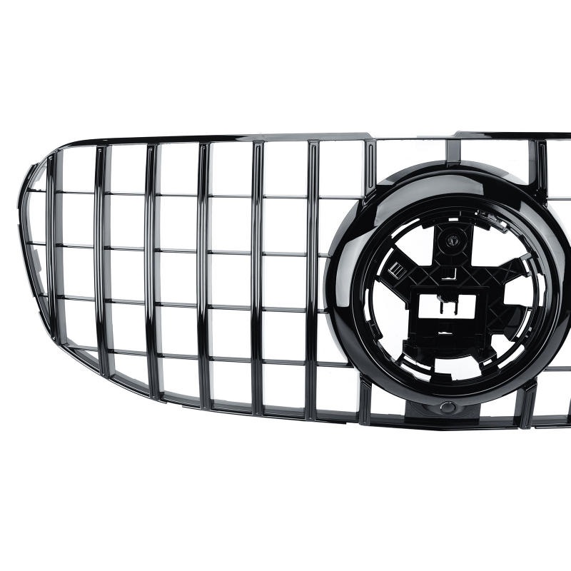 Grill Mercedes GLS X167 18-.. Glans Zwart