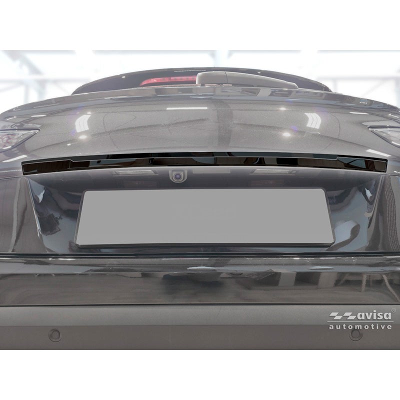 Avisa Schwarz Chrom Edelstahl Heckklappenzierleiste passend für Kia XCeed (CD) 2019-2022 & Facelift 2022-