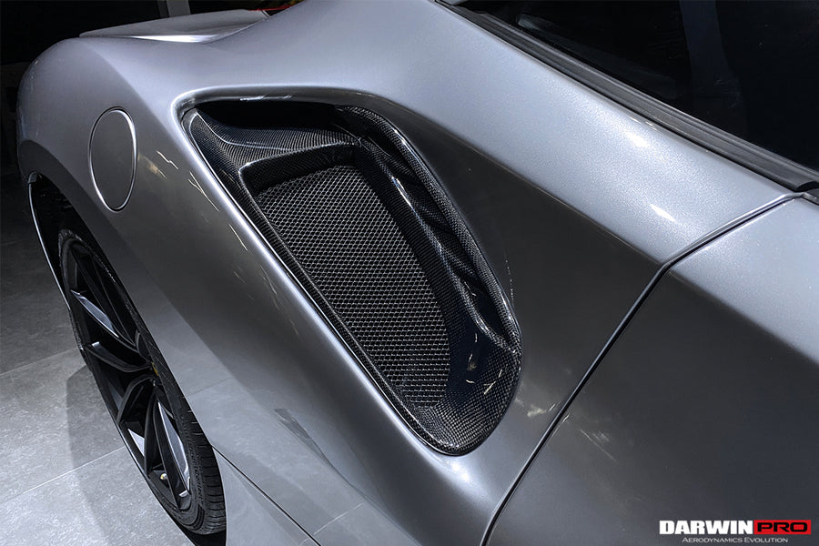 Ferrari 488 GTB/Spyder Pista Style Quarter Panel Side Scoops 2015-2020