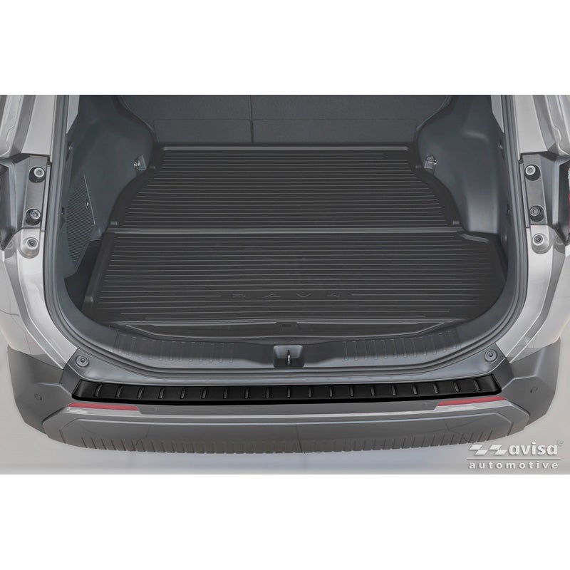 Avisa Stainless Steel Rear Bumper Protector  Toyota RAV4 VI (XA6) 2026- - Matt Black