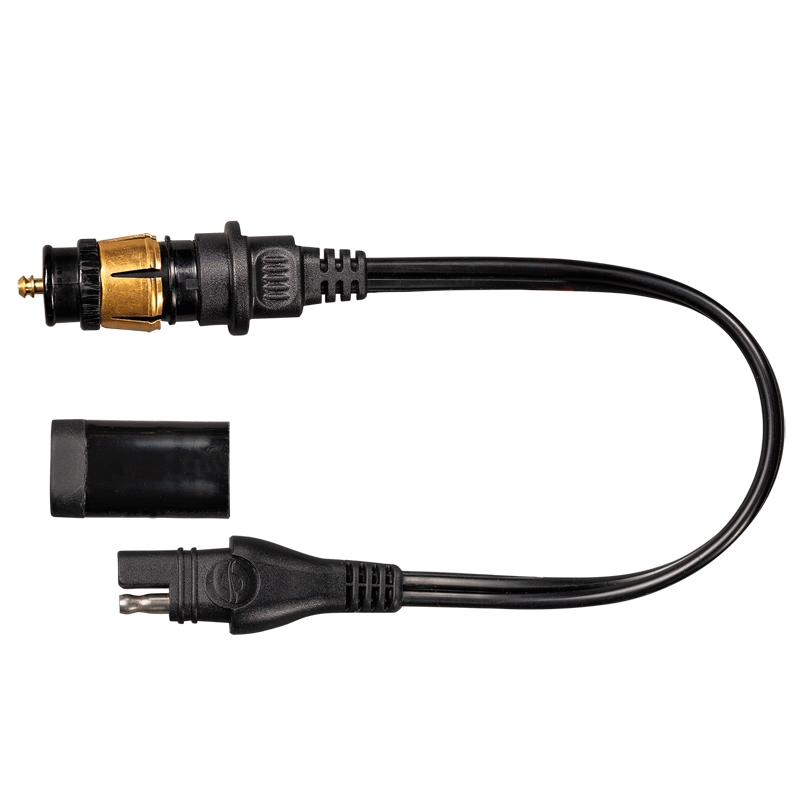 Optimate 12V-aansluiting – Weerbestendige AUTO-aansluiting met SAE-aansluitkabel