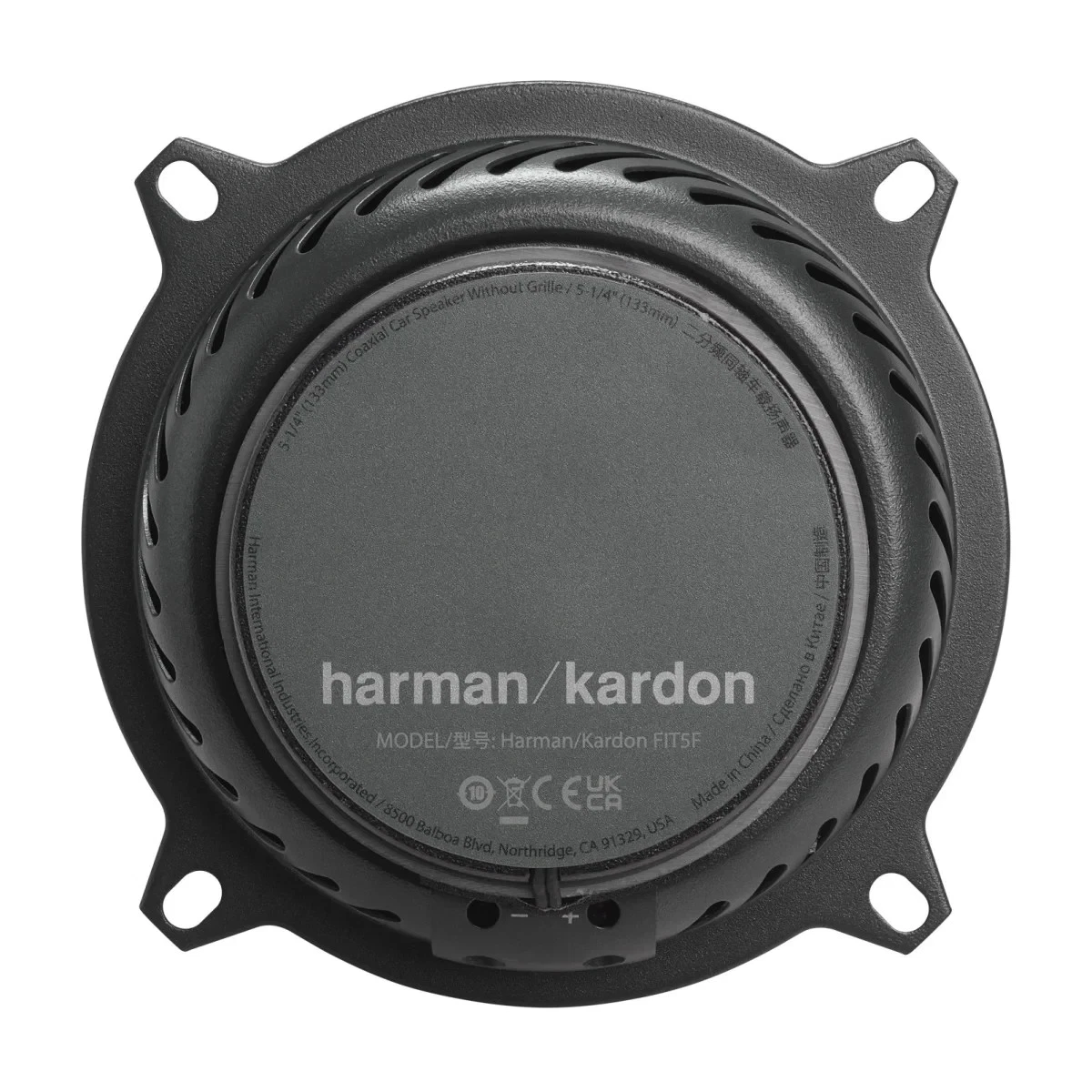 Harman Kardon FIT5F - Fit Series 2-Way 5.2 Inch Hi-Res Car Coaxial Speakers 280W