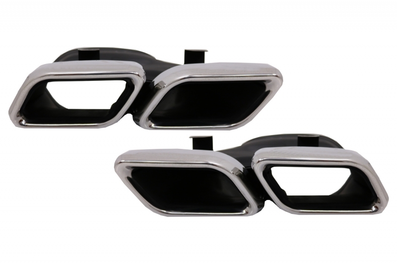 Diffusor Mercedes GLC X253 (2015-..) GLC63 incl. Uitlaat Stukken