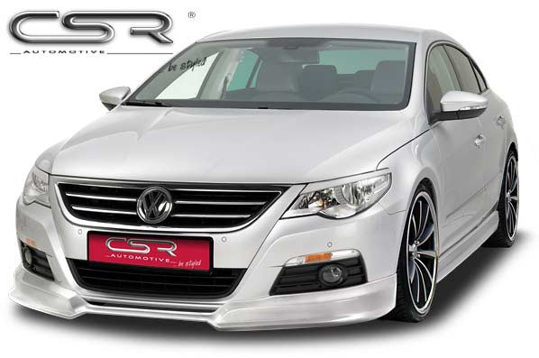 Koplampspoiler VW Passat CC (Typ 35) CSR Glans Zwart