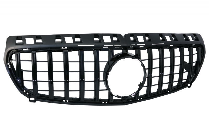 Grill Mercedes A-Klasse W176 12-15 Zwart Glans