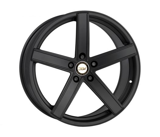 Deluxe Uros K Black Matt 8,5x19 5x112 ET40 Velgen