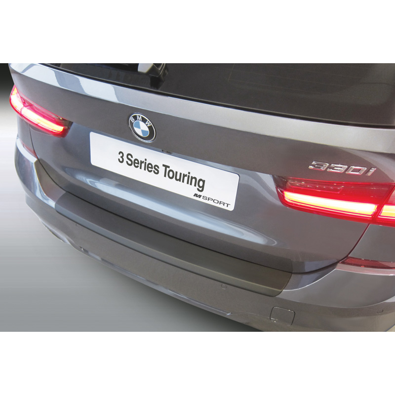 ABS Rear bumper protector  BMW 3-Series G21 Touring 'M-Sport' 2019- Black