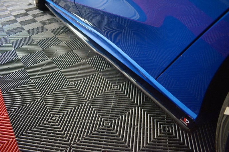 Zijskirts Diffusers Ford Focus ST / ST-Line Mk4 V.3 Glanzend Zwart