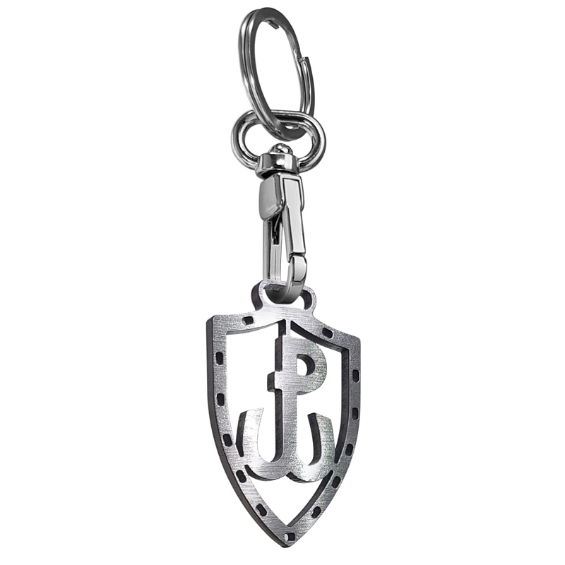 RVS sleutelhanger - 'Kotwica symbool / Schild' (Zilver)