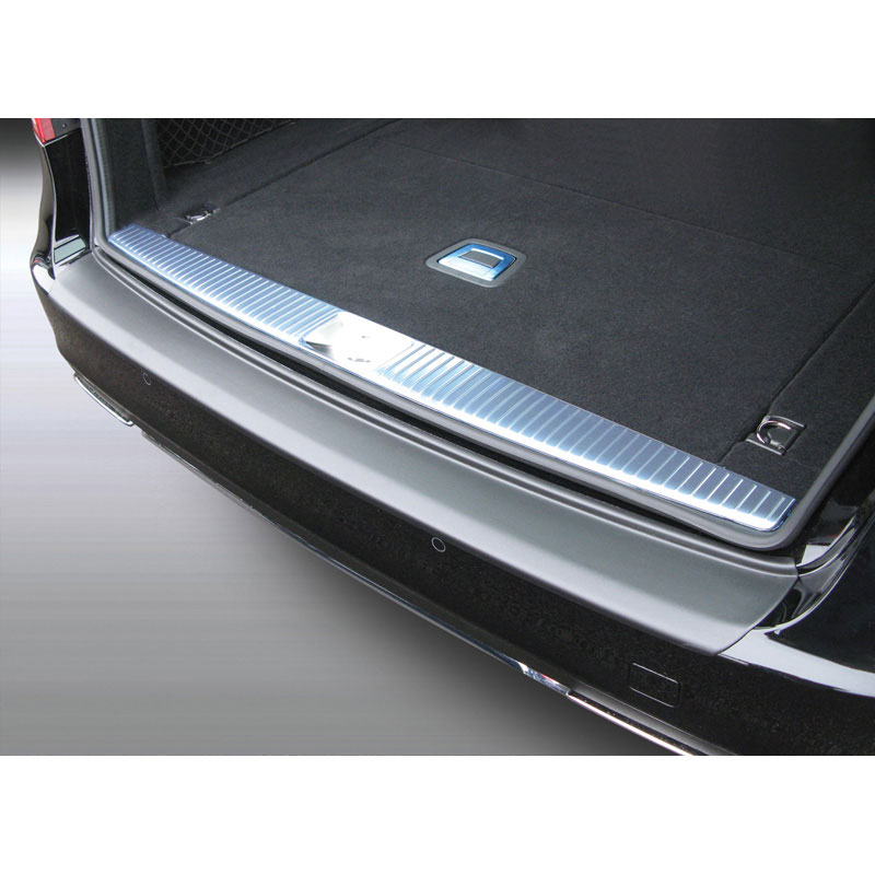 ABS Rear bumper protector  Mercedes E-Class Kombi W212 2013-2016 Black