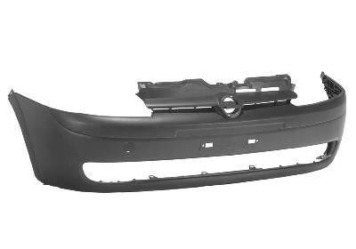 voorbumper, zwart,-09/2002 Opel Corsa C, 2000-2006