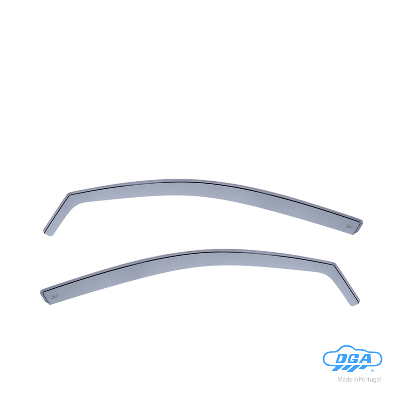 DGA Wind Deflectors  Seat Ibiza (6L) 3-doors 2002-2008 (2-pieces)