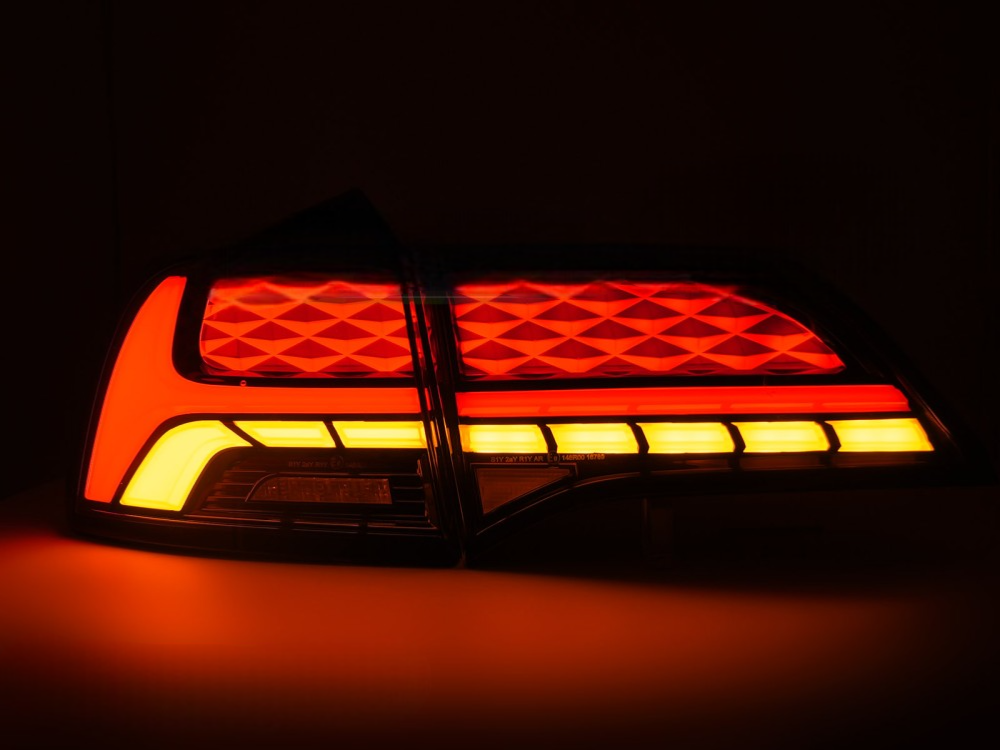 Achterlichten Tesla Model 3  / Y LED Dynamic Zwart