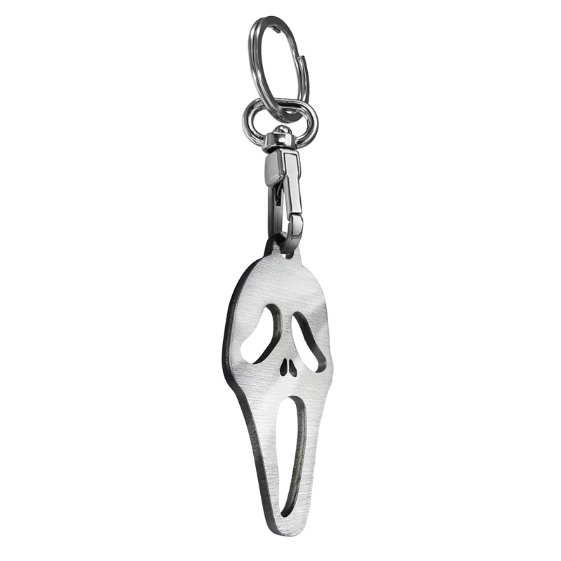 RVS sleutelhanger - 'Ghost' (Zilver)