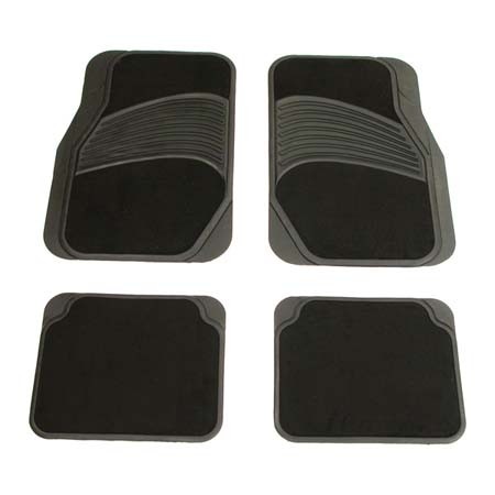 Mattenset rubber/carpet 'Miami Luxe'