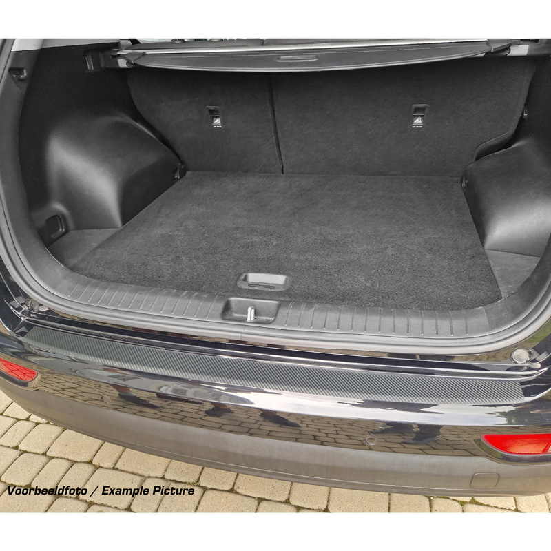 Custom-fit Rear bumper protection film  BMW X3 F25 xDrive 2010-2014 - Carbon-look