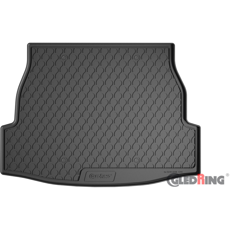 Rubbasol (Rubber) Trunk mat  Toyota RAV4 V 2019- excl. PHEV & Suzuki Across PHEV 2020- (Upper variable floor & with spare wheel)