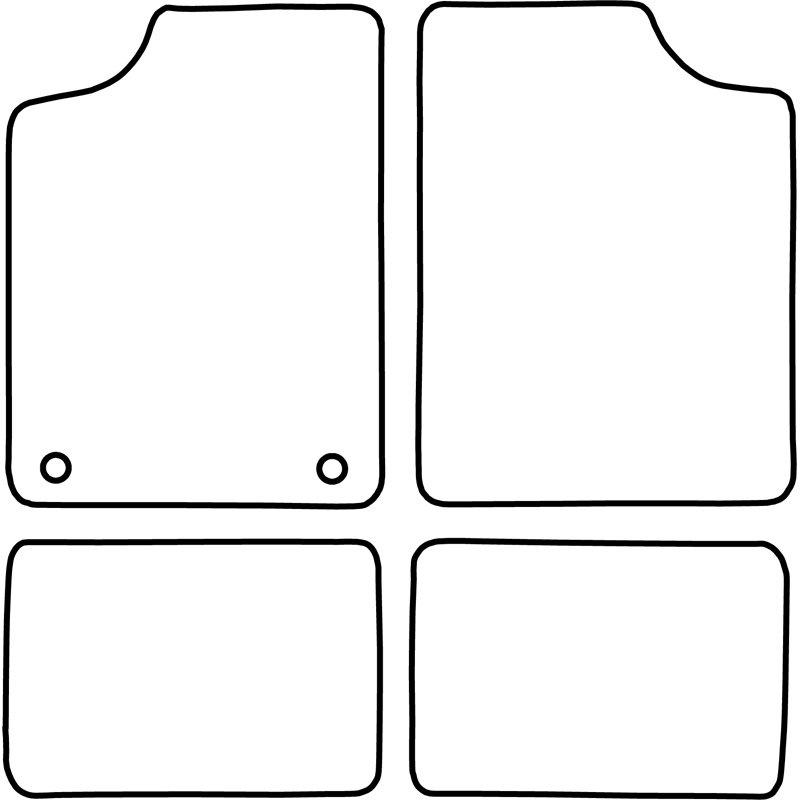 Automatten  Citroen AX 1987-1996